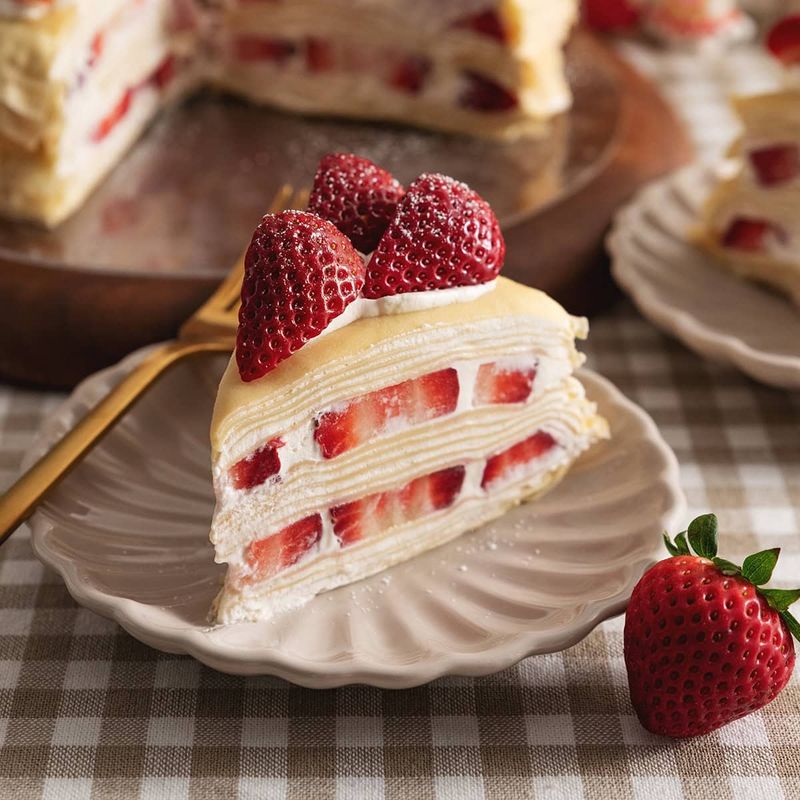 Pudding Crepe Cakes