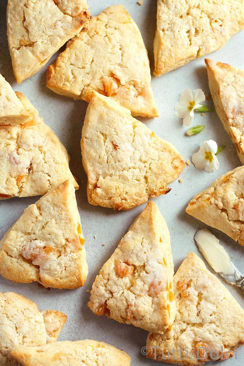 Apricot Honey Scones