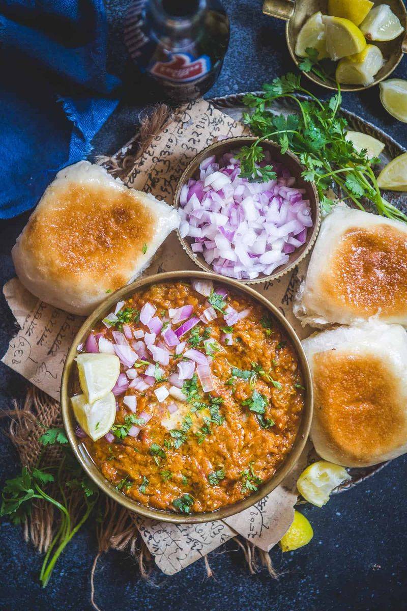 Pav Bhaji Masala Vegetables