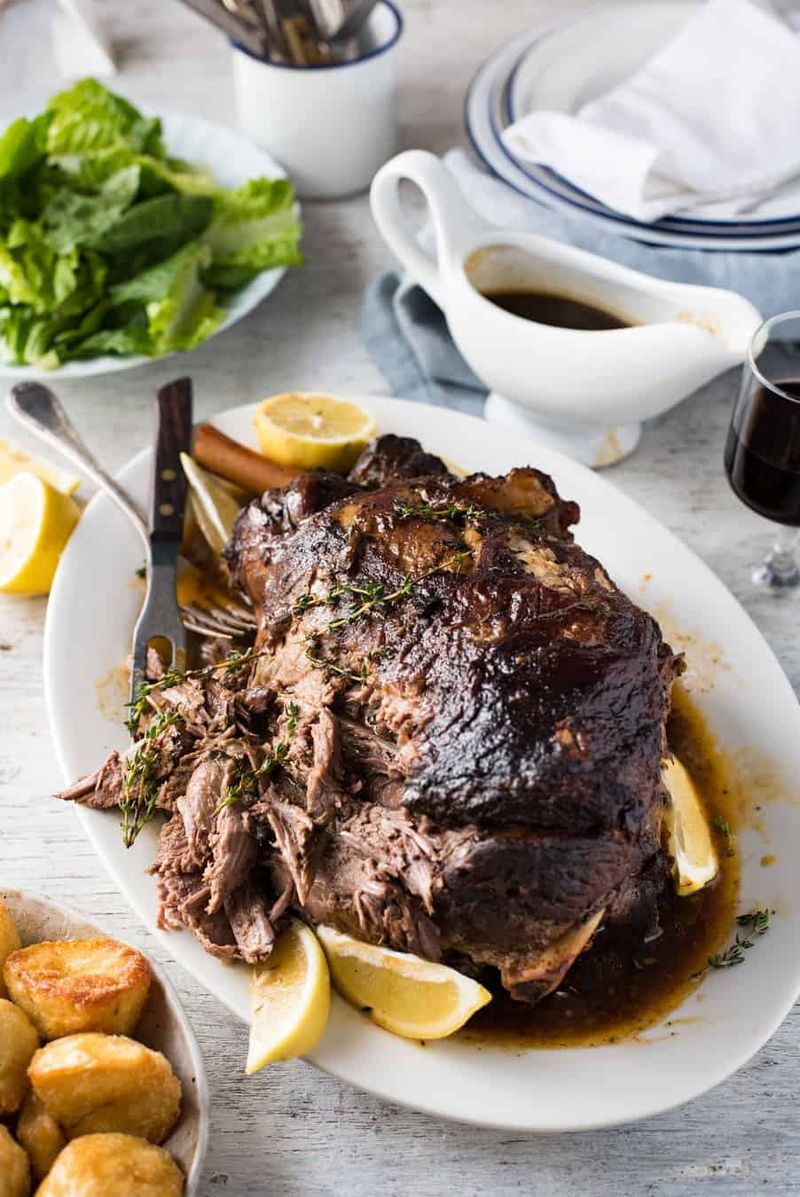 Mediterranean Roast Leg of Lamb