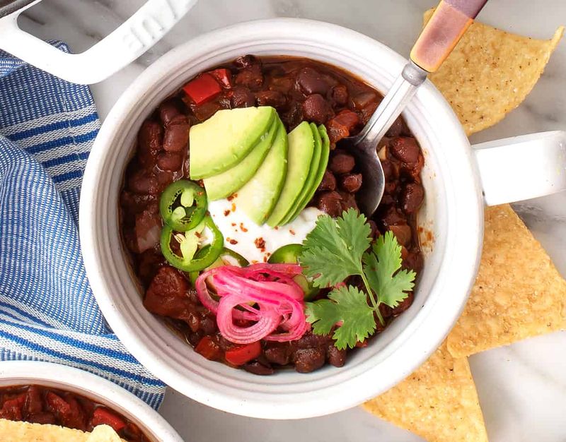 Smoky Black Bean Chilli