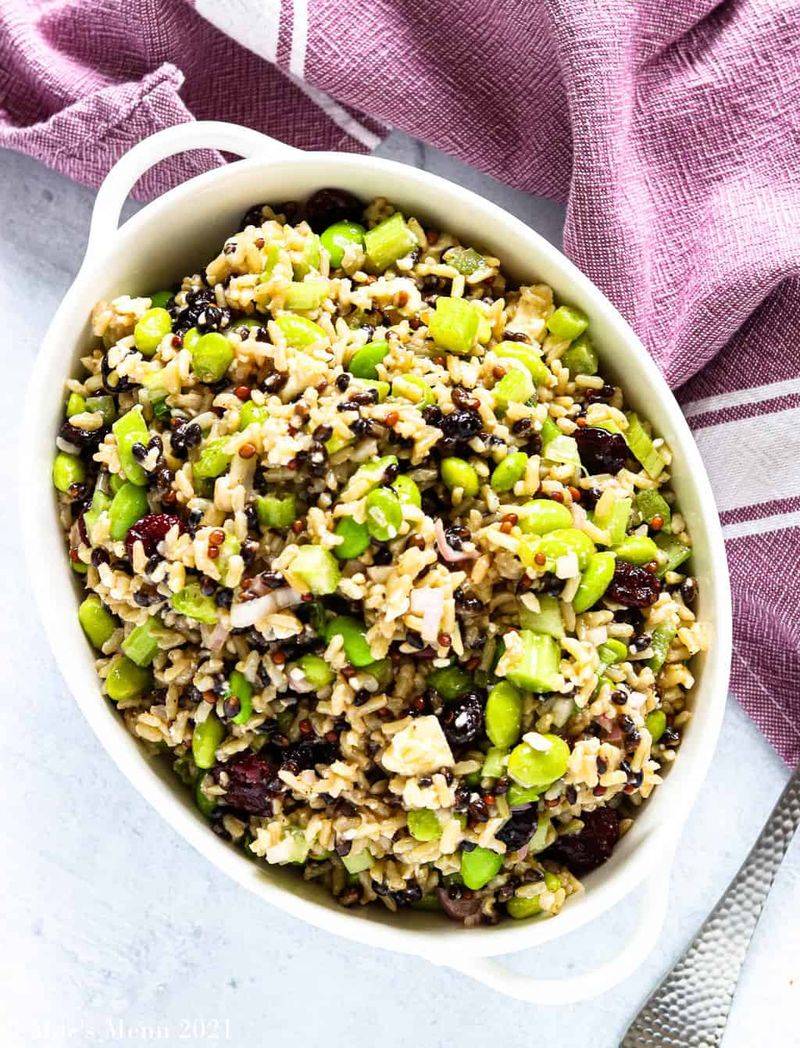 Edamame and Brown Rice Salad