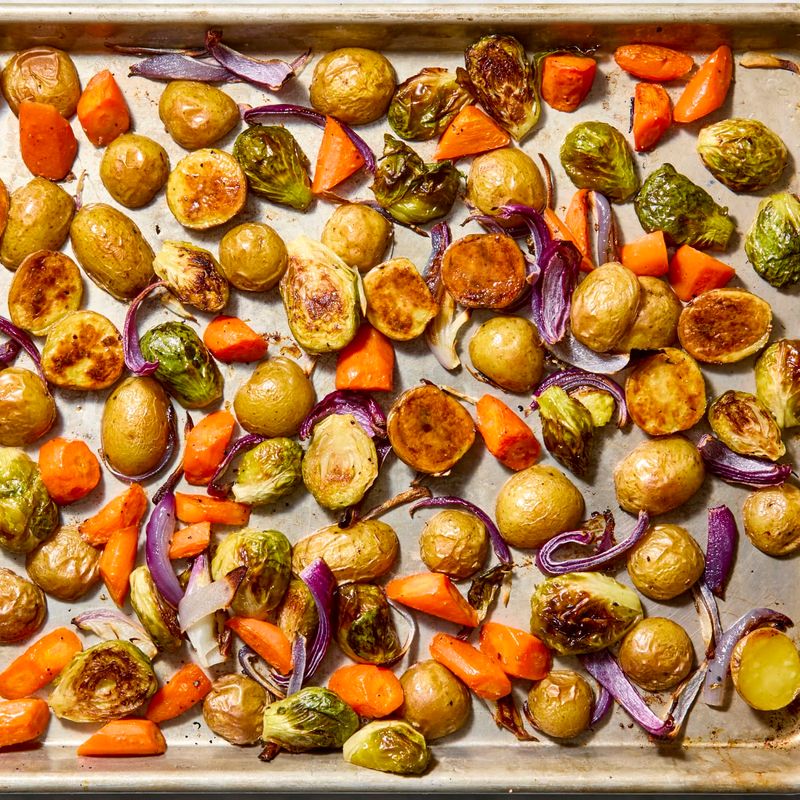 Roast Vegetables at High Heat for Crispy Edges