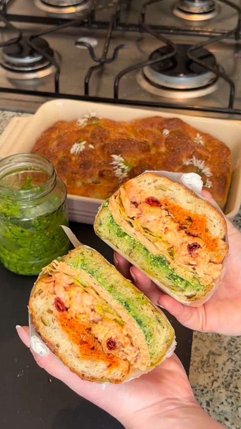 Prawn Cocktail Crisp and Avocado Sandwich