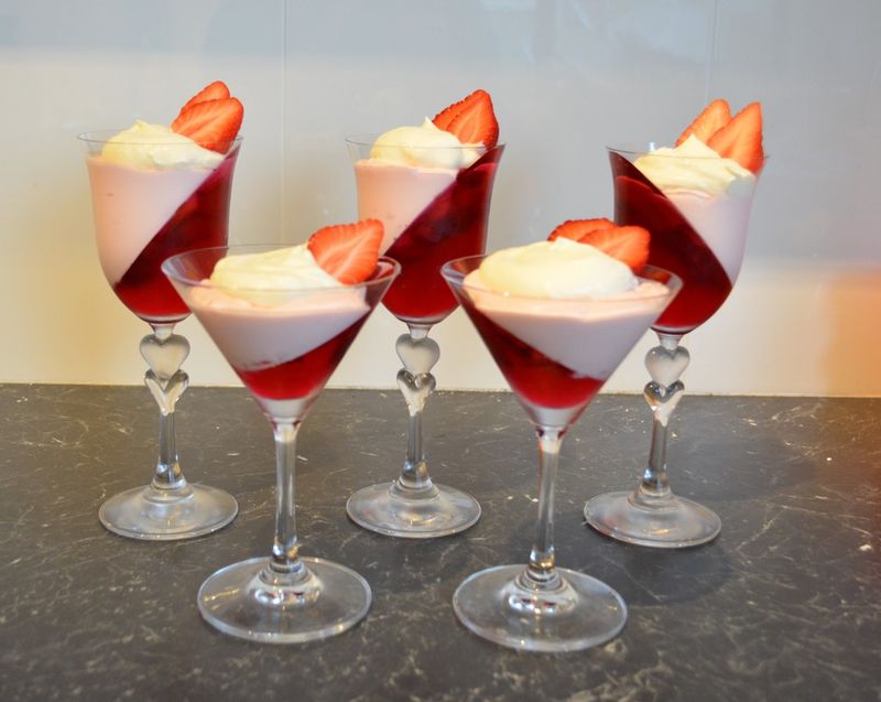 Strawberry Cheesecake Mousse
