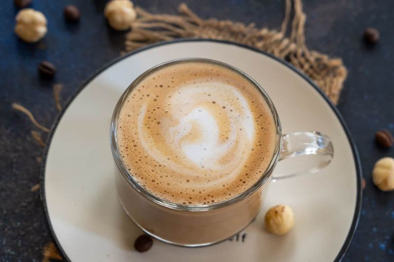 Iced Hazelnut Flat White