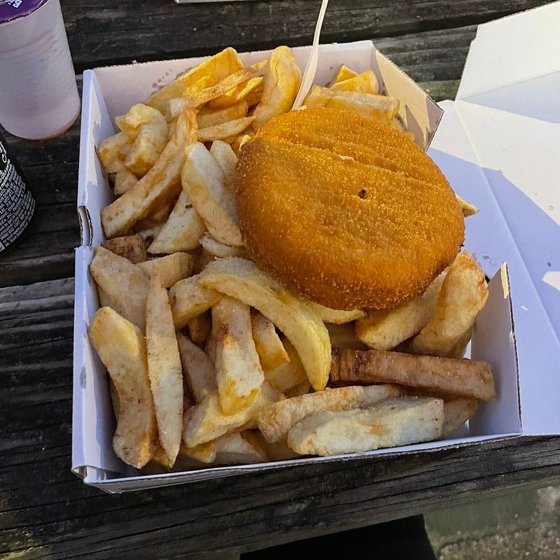 Fishcake and Chips