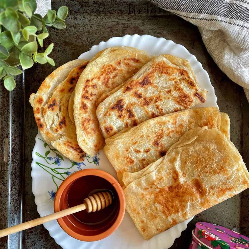 Msemen (Moroccan Square Flatbread)