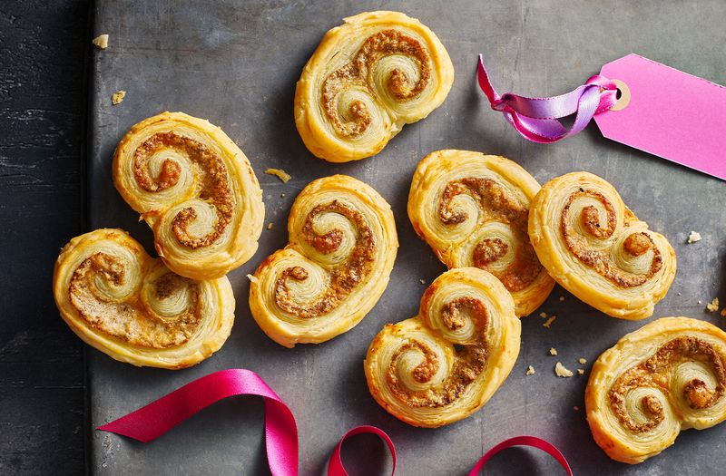 Savoury Palmiers with Tapenade and Parmesan