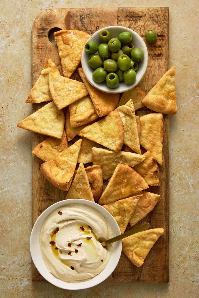 Pita Chips with Za'atar