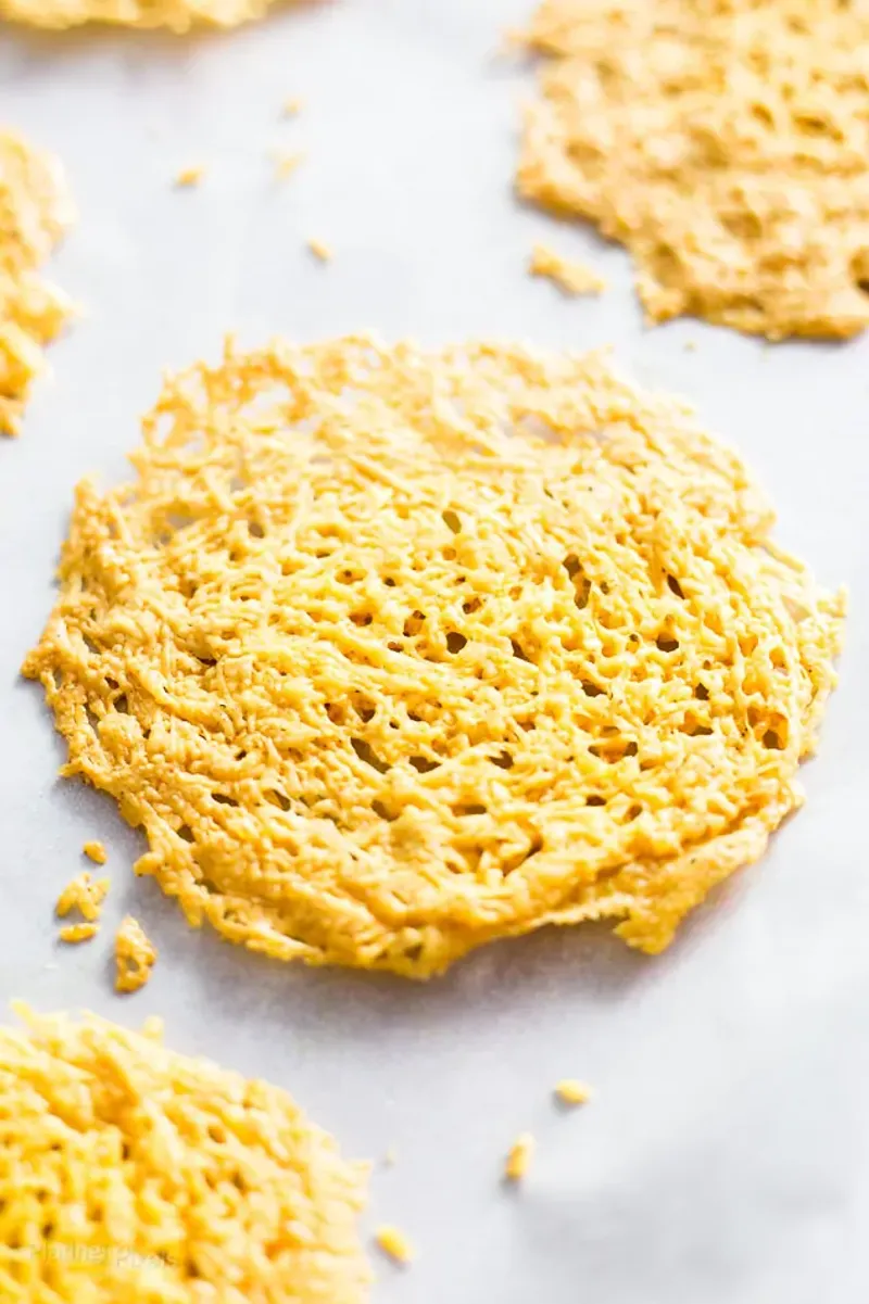 Baked Cheese Crisps