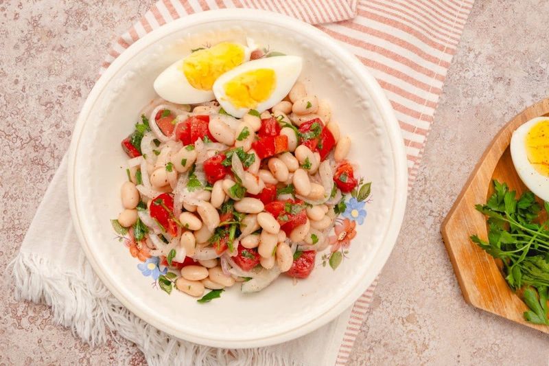 Piyaz (Turkish White Bean Salad)