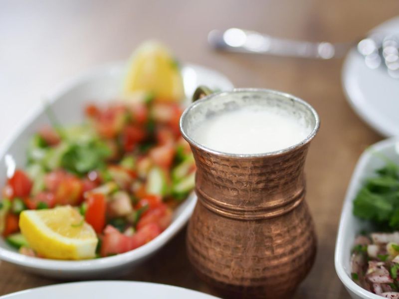 Ayran Is Served with Almost Every Meal