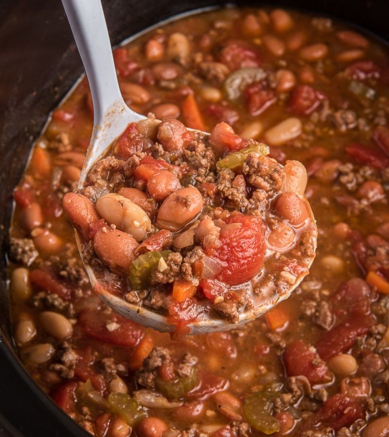 Slow Cooker Bean Chili