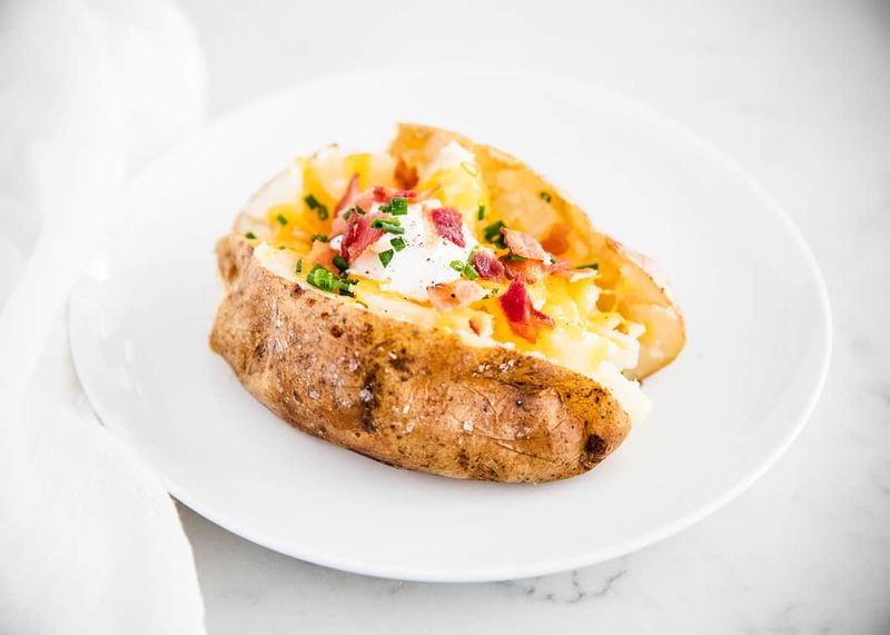 Baked Potato with All the Toppings
