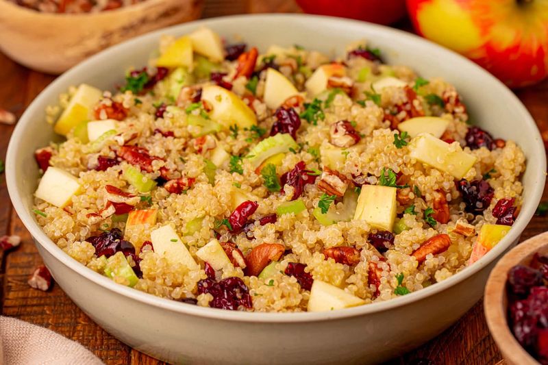 Apple and Walnut Couscous Salad