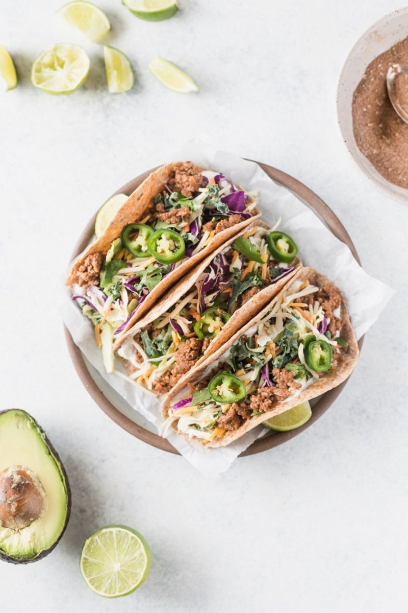 Lightened-Up Beef Tacos