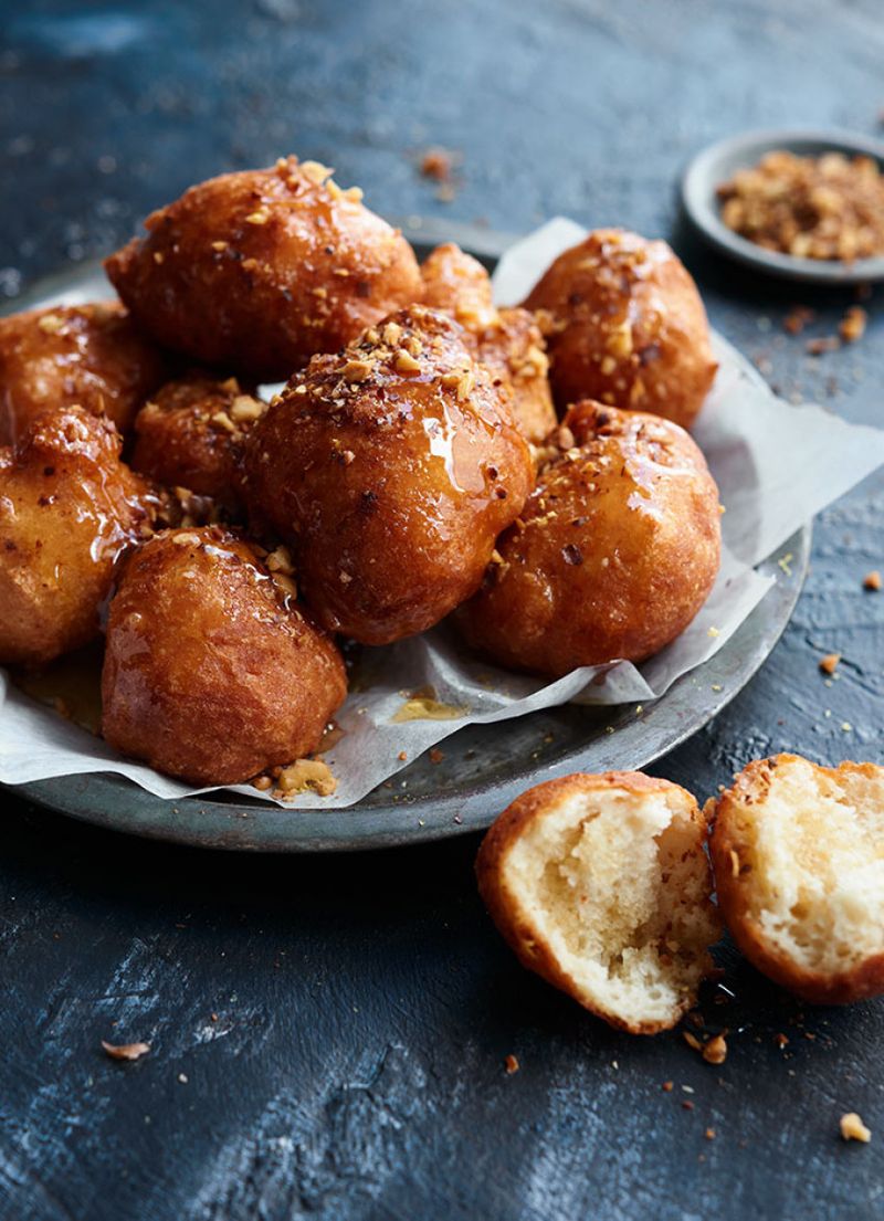Loukoumades (Greek Honey Donuts)