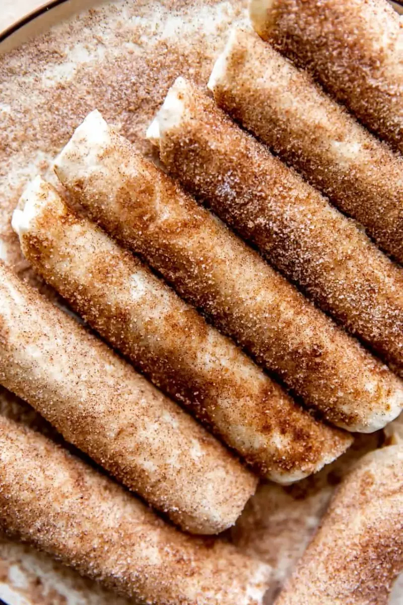 Warm Tortilla with Melted Butter and a Sprinkle of Sugar