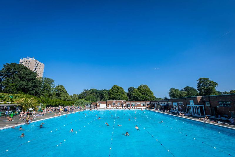 Lido Cafe at Brockwell Park