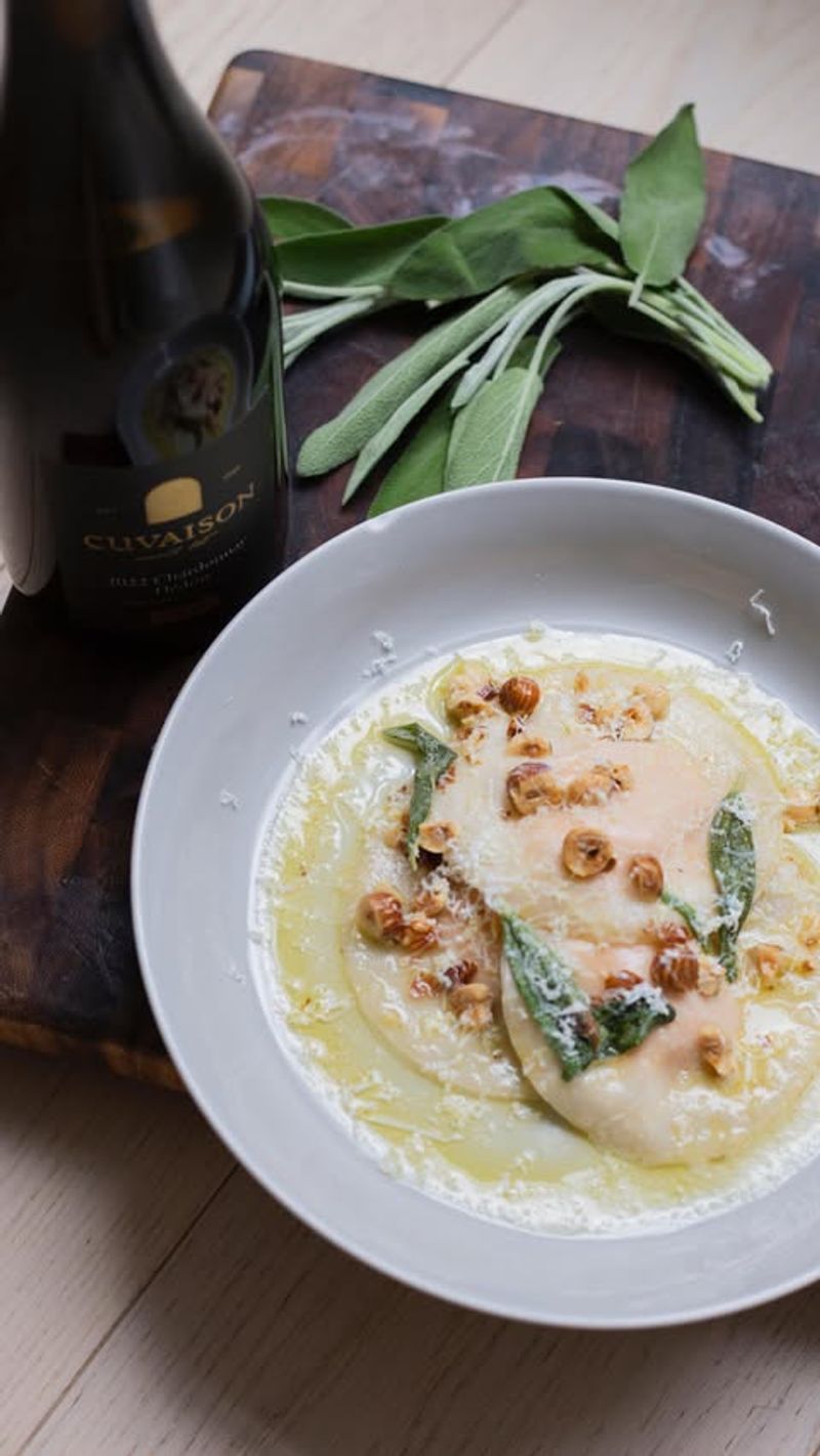 Torn Pasta with Brown Butter and Sage