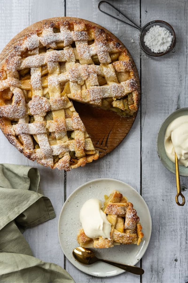 Pork and Apple Lattice Pie