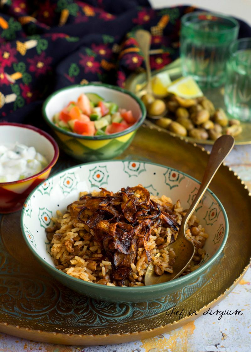 Lentil and Caramelized Onion Couscous Bowl
