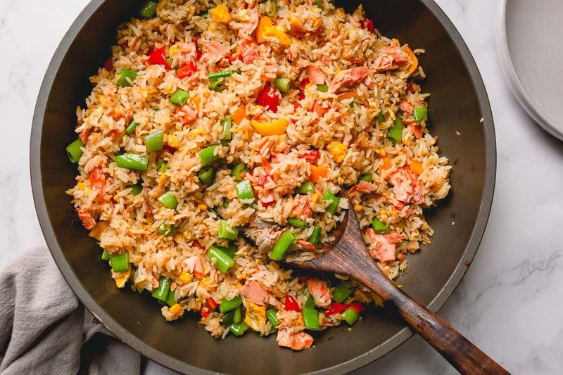 Salmon Fried Rice