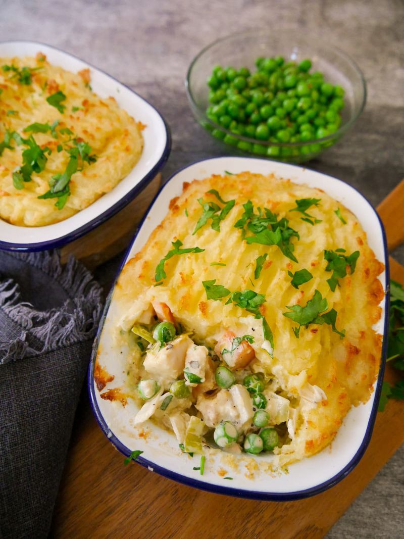 Fish Pie with Cheesy Mash