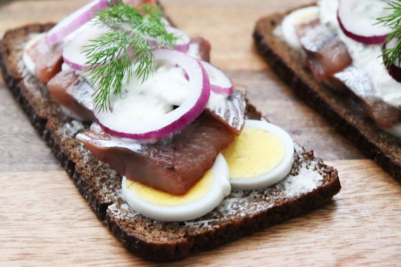 Pickled Herring at Breakfast