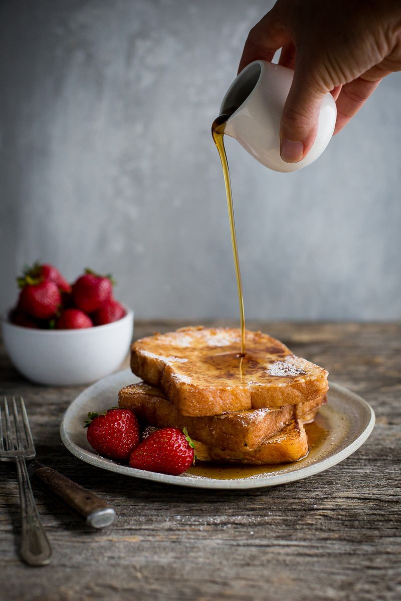 Classic French Toast with Maple Syrup