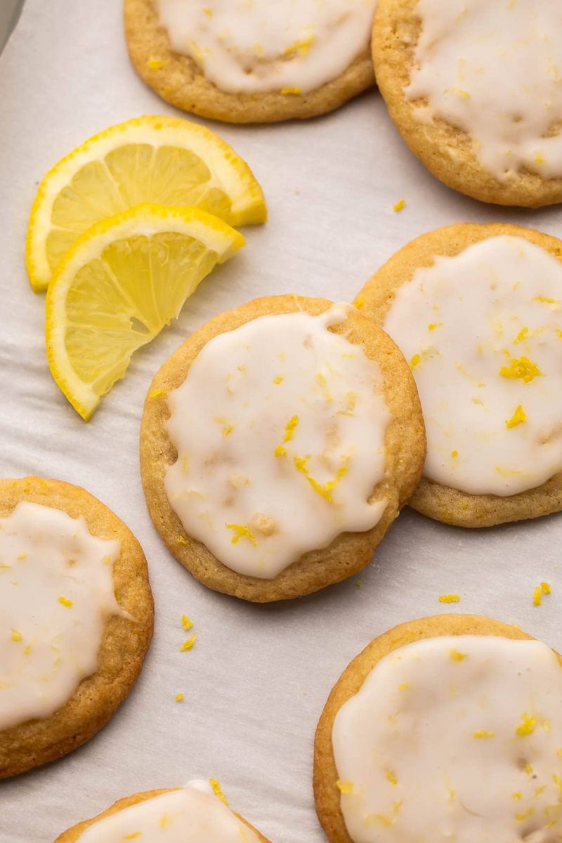 Lemon Drizzle Biscuits
