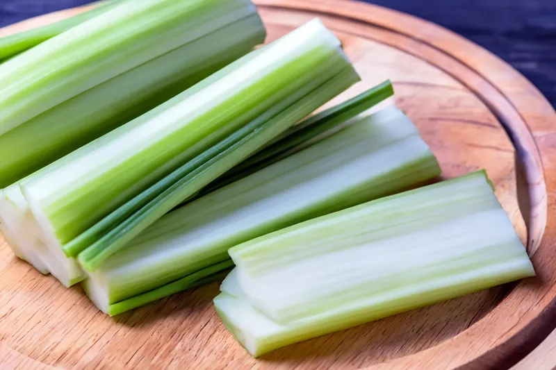 Celery and High-Water Vegetables