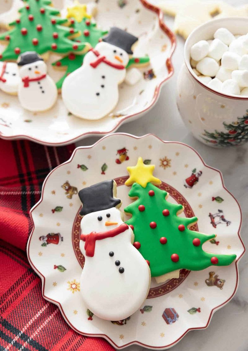 Festive Royal Icing Sugar Cookies