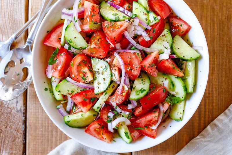 Cucumber Tomato Salad