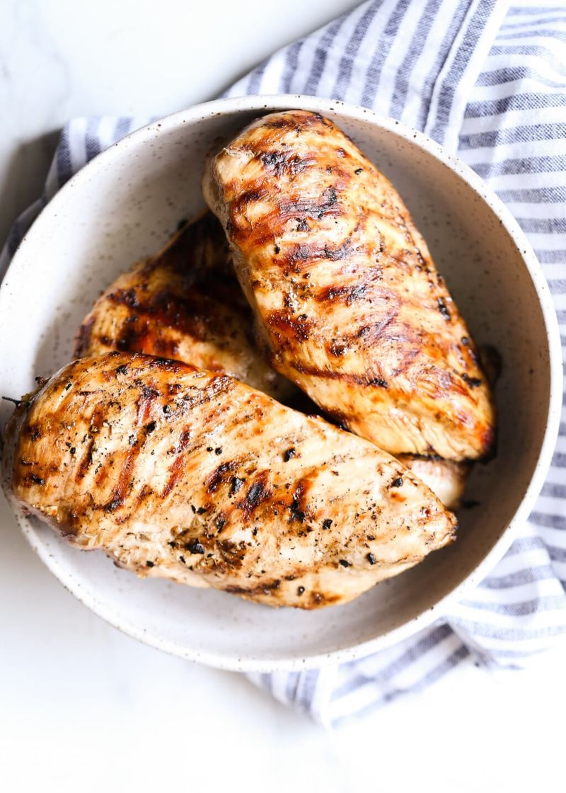Hot Honey Buttermilk Grilled Chicken Breasts
