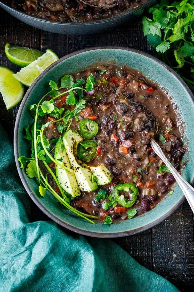 Smoky Black Bean Soup