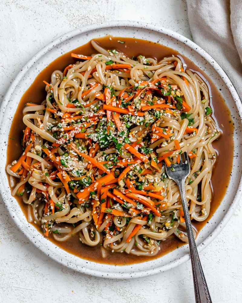Cold Sesame Noodle Salad