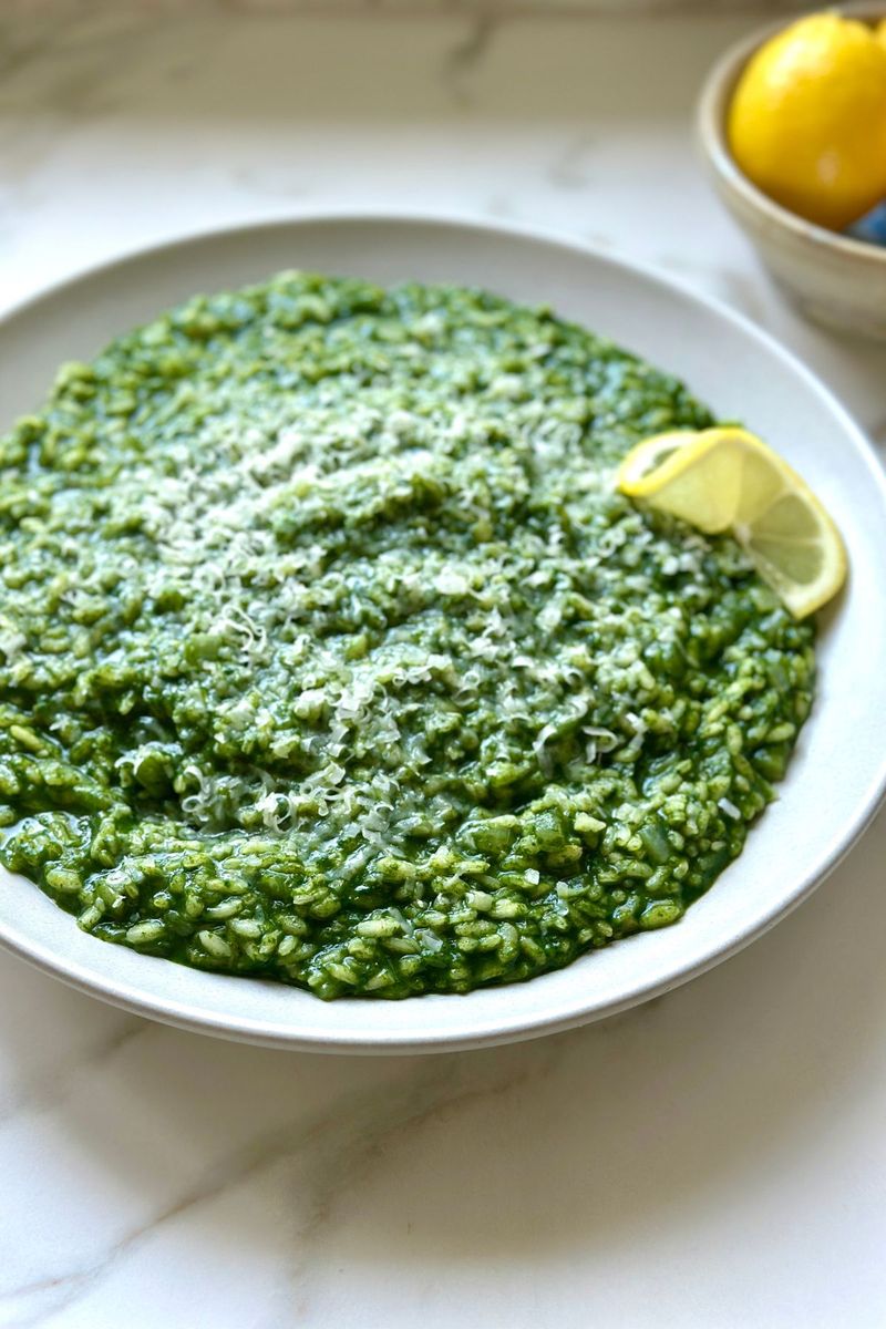 Spinach and Lemon Risotto