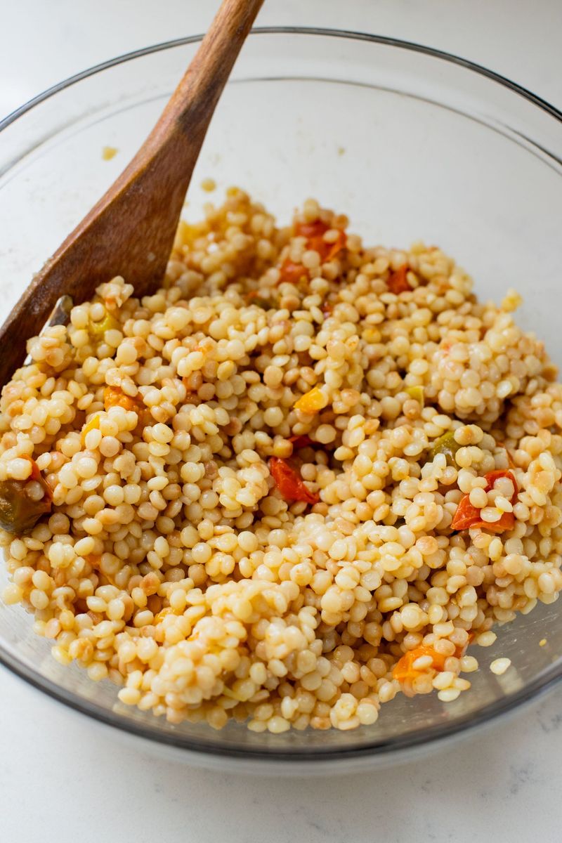 Lemon Herb Couscous with Chickpeas