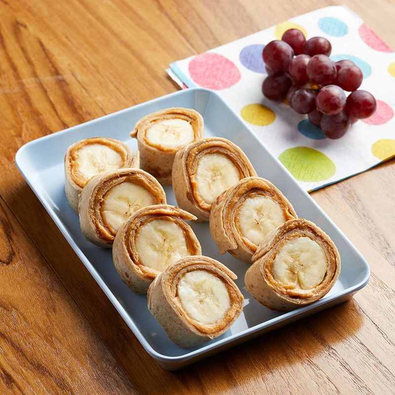 Peanut Butter, Banana, and Honey Wrap