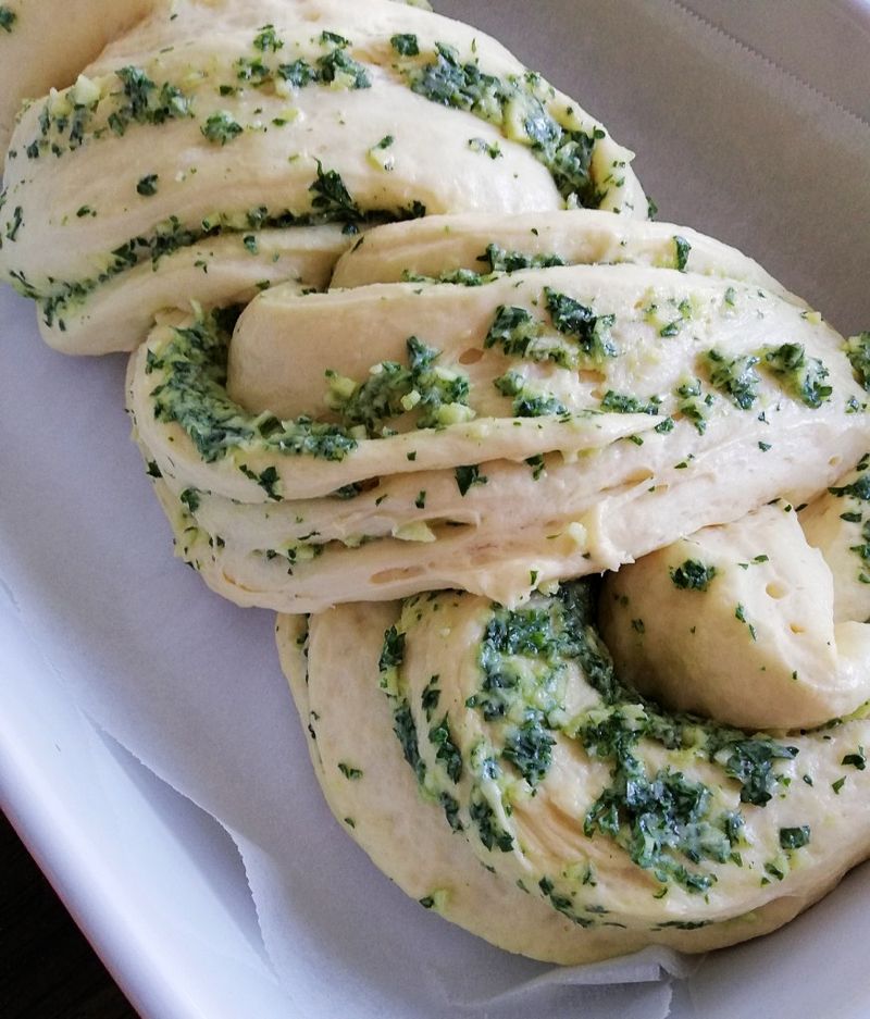 Zopf-Style Savoury Herb Braid