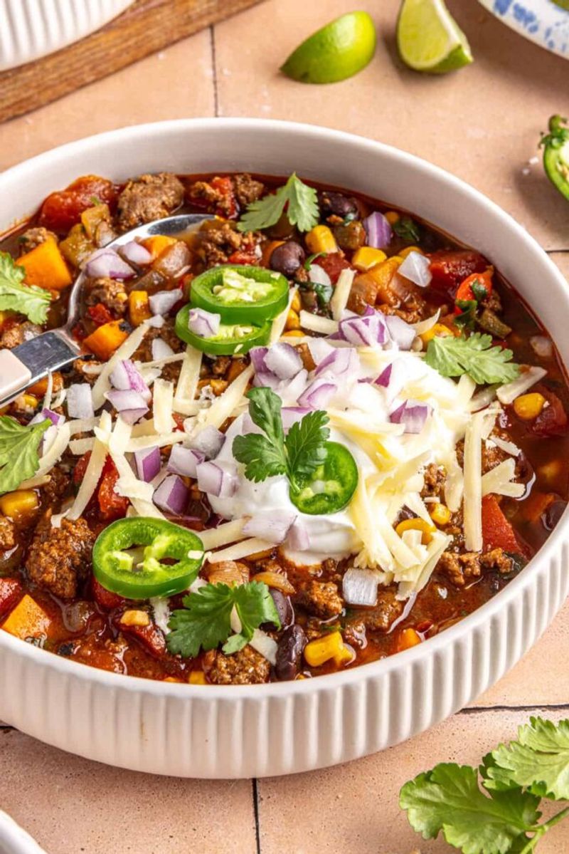 Beef and Black Bean Chilli