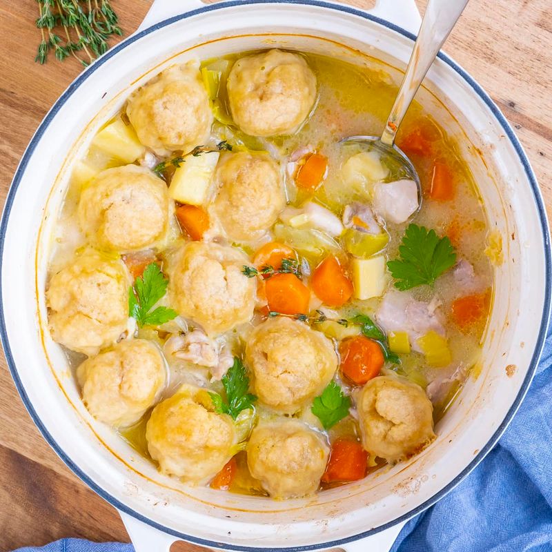 Norfolk Dumplings vs. Suet Dumplings