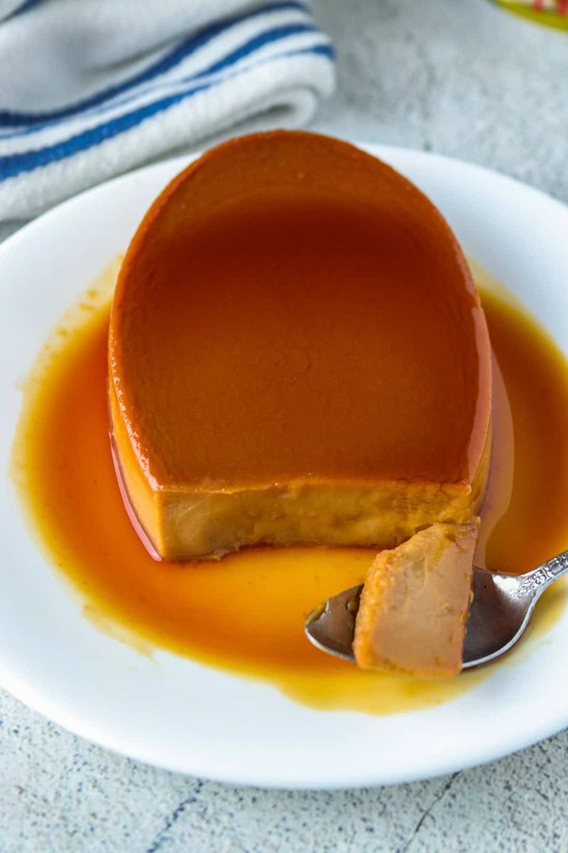 Tamarind Caramel Pudding