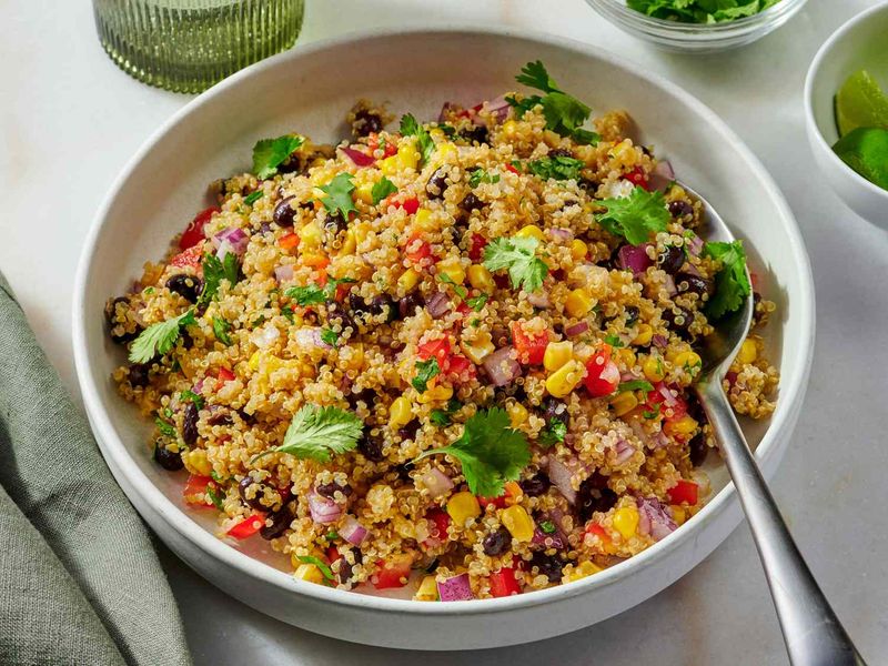 Quinoa And Black Bean Fiesta Salad