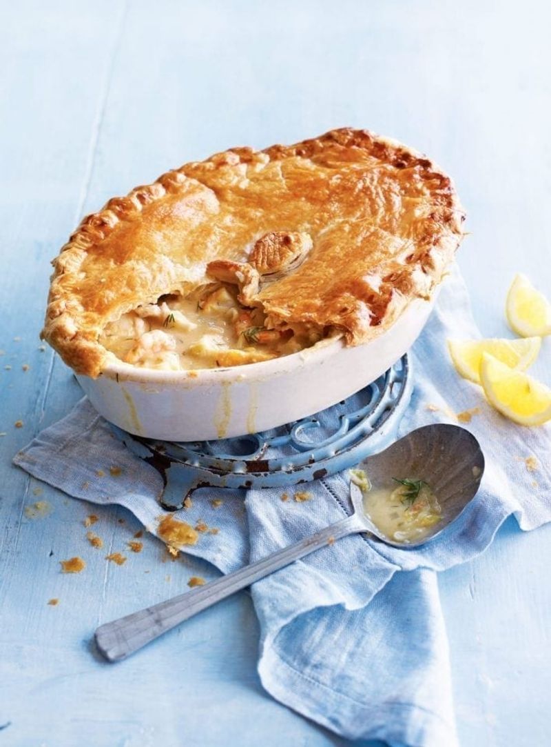 Smoked Haddock and Egg Pie
