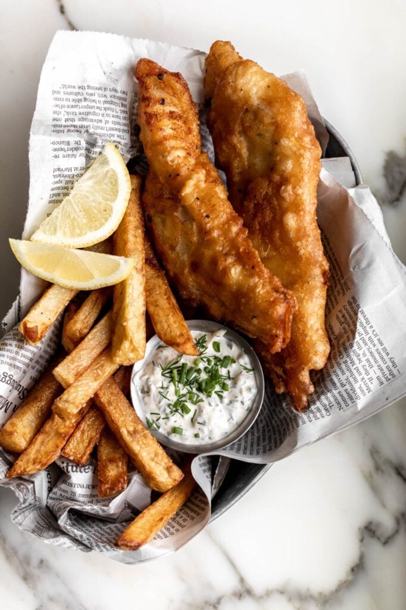 Fish and Chips at Home