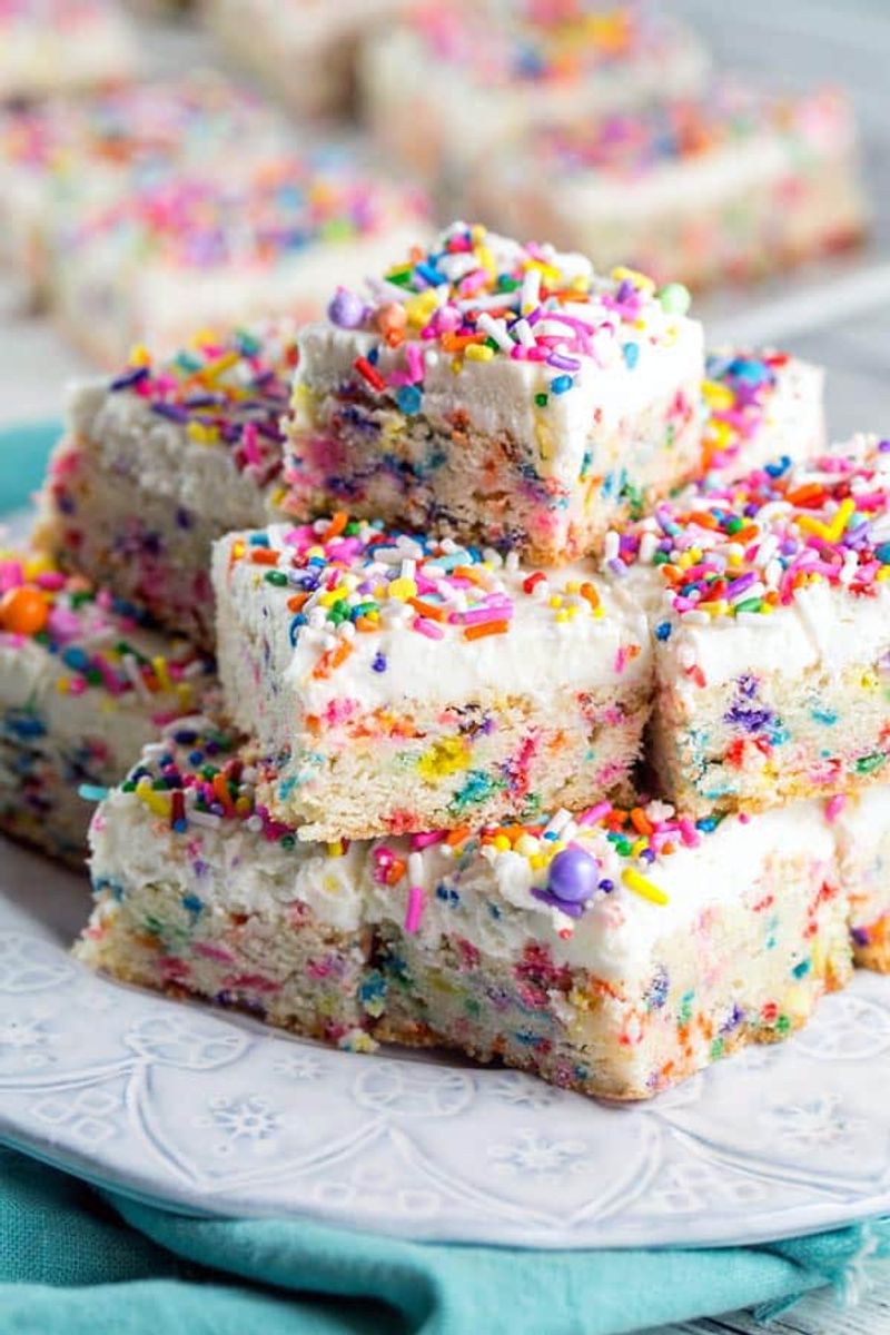 Funfetti Cookie Bars