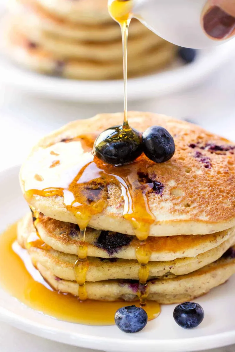 Pancakes with Maple Syrup